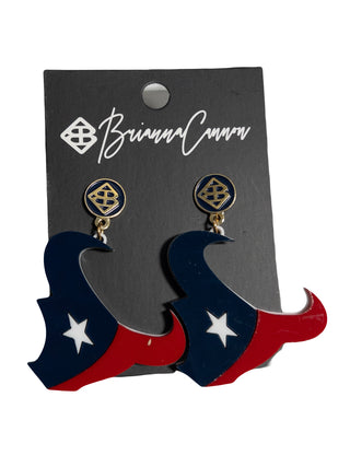 Texans  earring