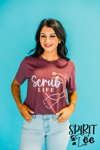 SATURDAY STEAL SCRUB LIFE TEE