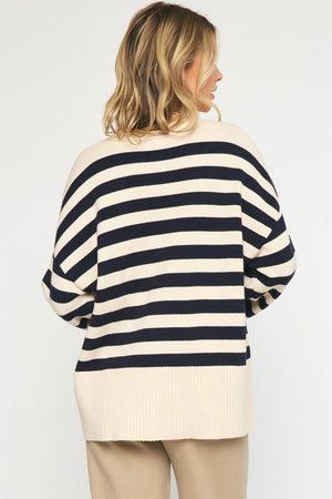 CHLOE NAVY CARDIGAN