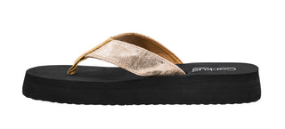 CORKYS OVERBOARD SANDALS GOLD