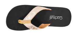 CORKYS OVERBOARD SANDALS GOLD