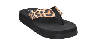 CORKYS OVERBOARD SANDALS LEOPARD