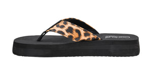 CORKYS OVERBOARD SANDALS LEOPARD