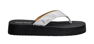 CORKYS OVERBOARD SANDALS SILVER