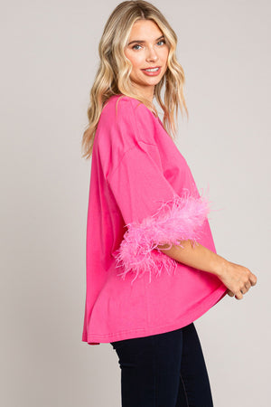 PENELOPE FEATHER TOP