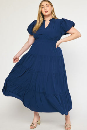 PHOEBE NAVY DRESS