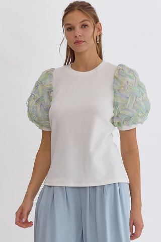 PIPER RIBBED TOP