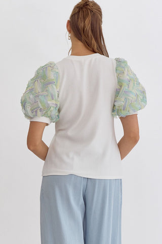 PIPER RIBBED TOP