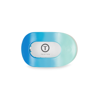 Poolside Small Flat Round Hair Clip
