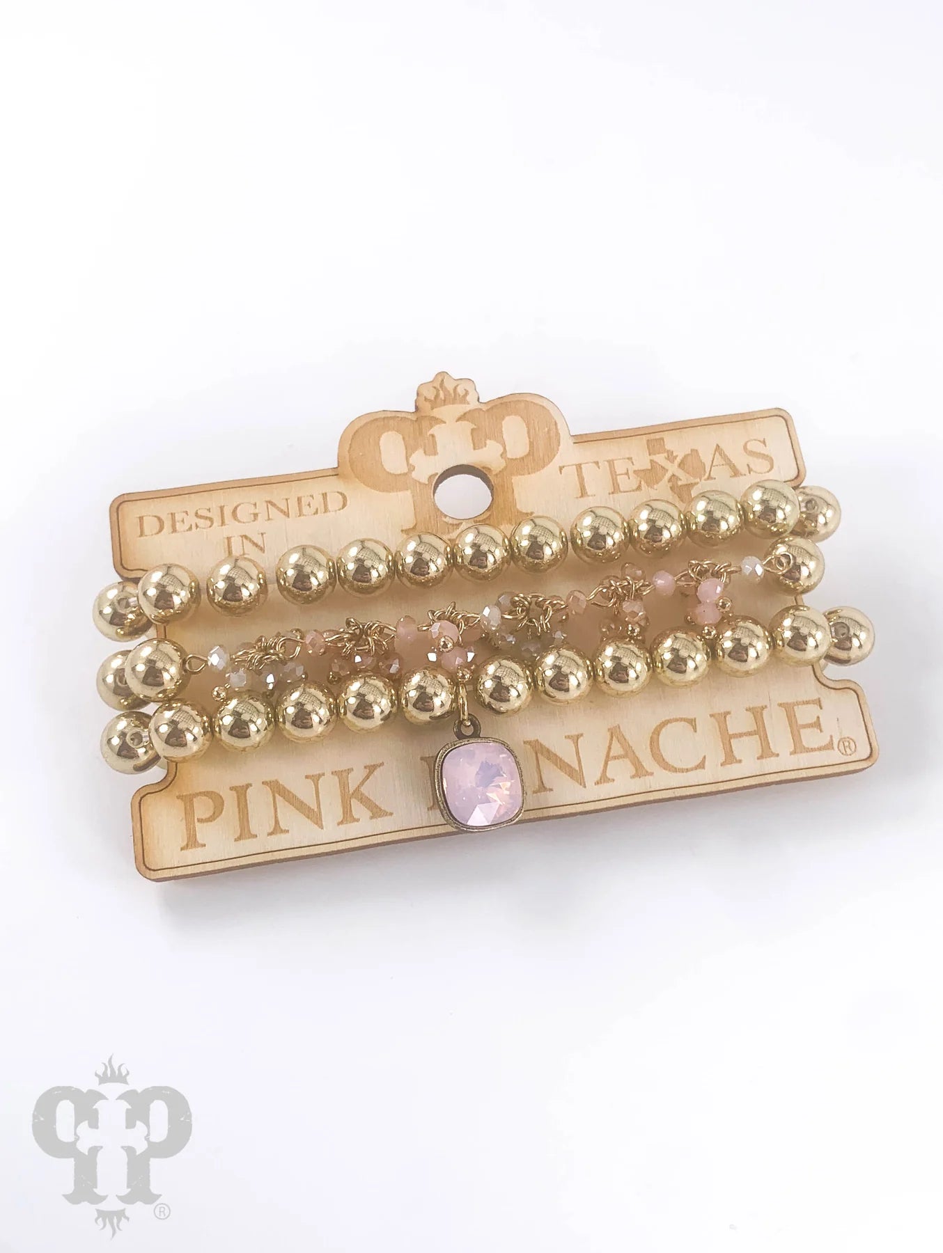 Petal pink pink panache bracelet set