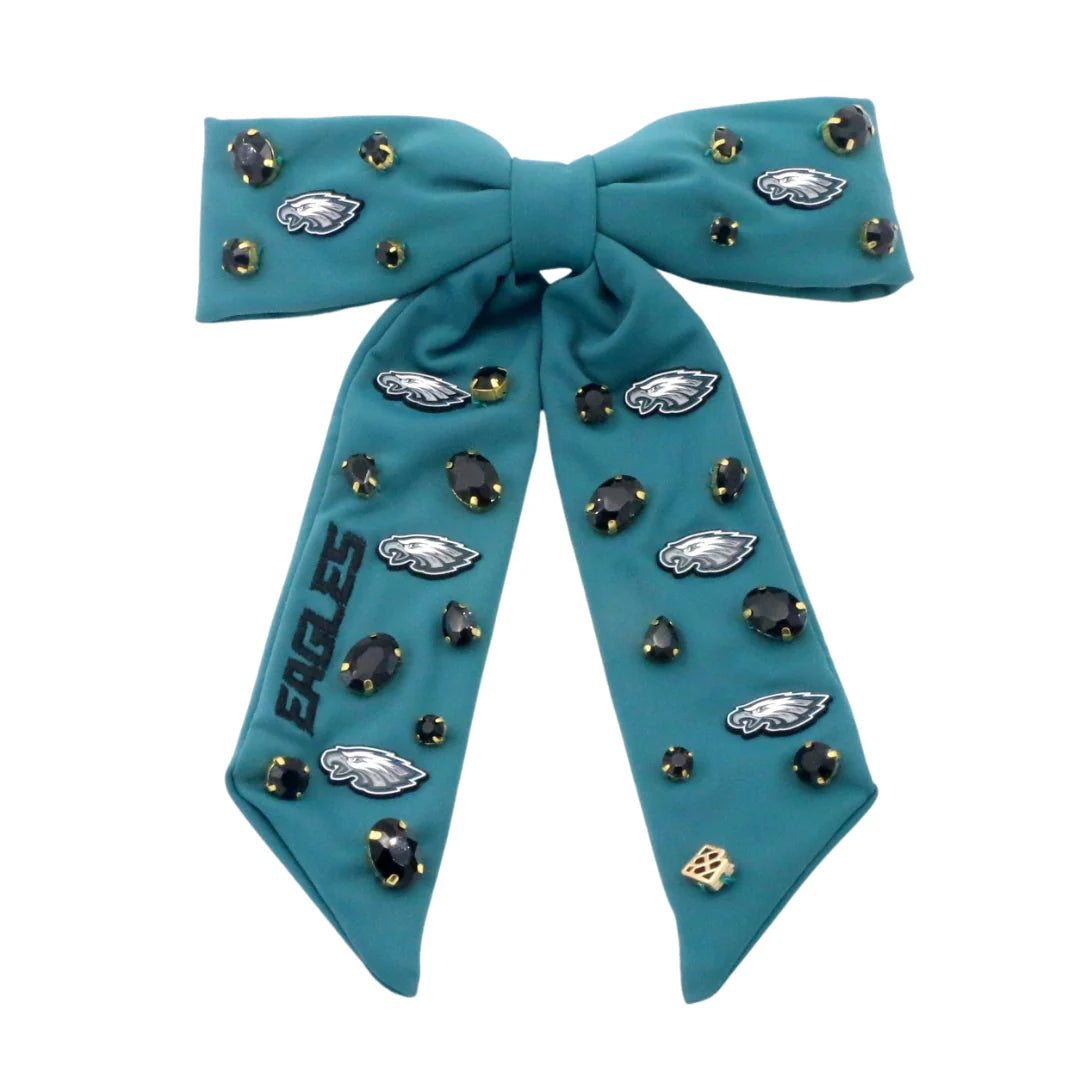 Philadelphia Eagles Bow Barrette