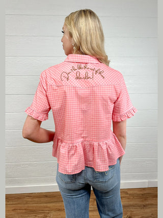 Dixie Top- Pink