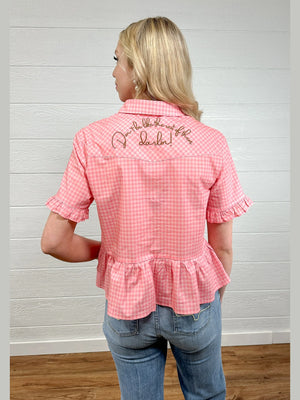 Dixie Top- Pink