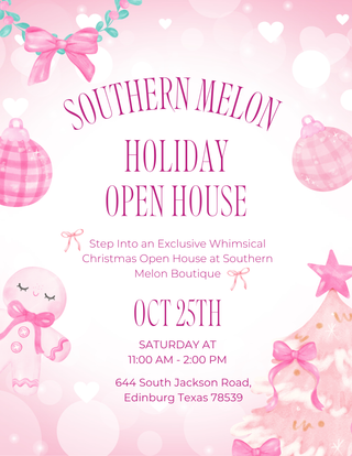 HOLIDAY OPEN HOUSE TICKET