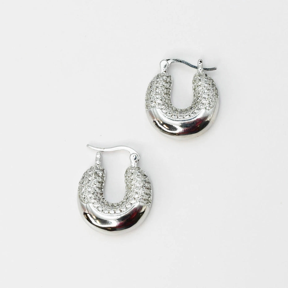 Radiant Silver Huggies