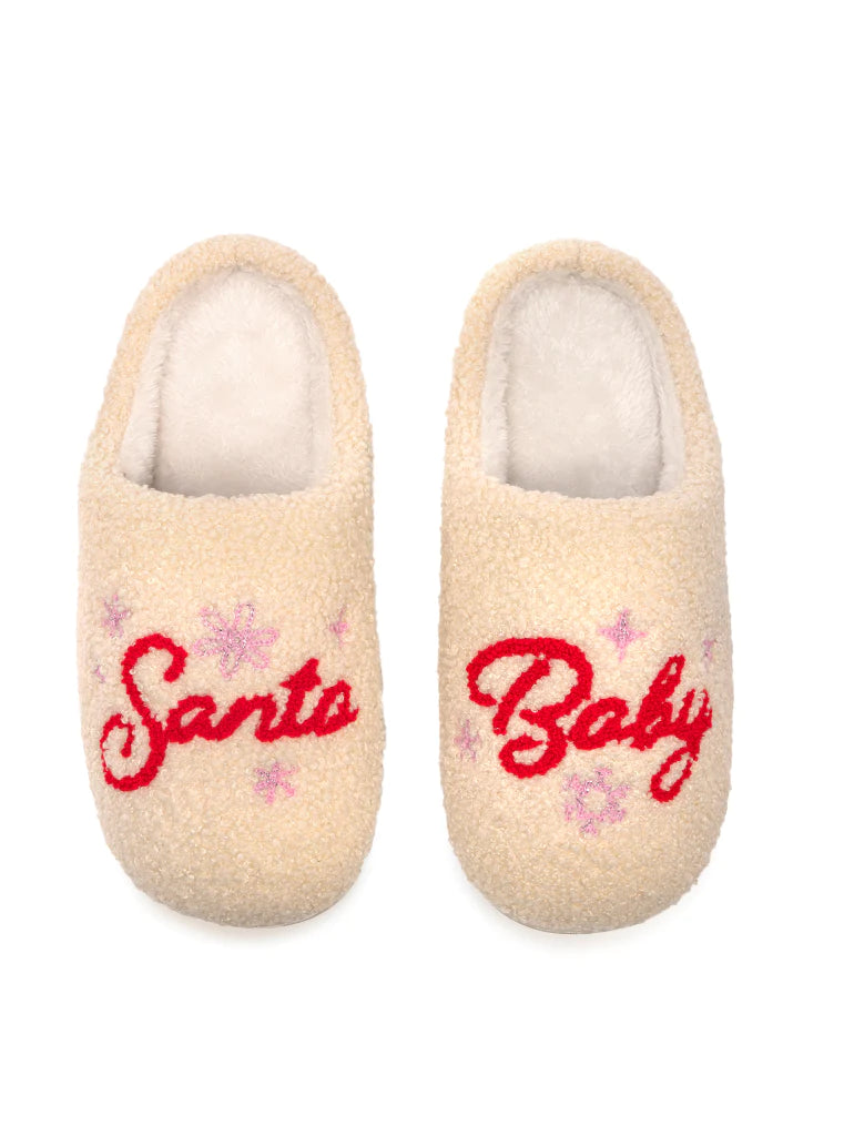 SANTA BABY SLIPPERS