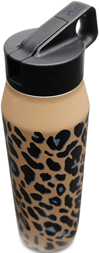 32OZ WIDE MOUTH WATER BOTTLE BLUE JAG STRAW LID