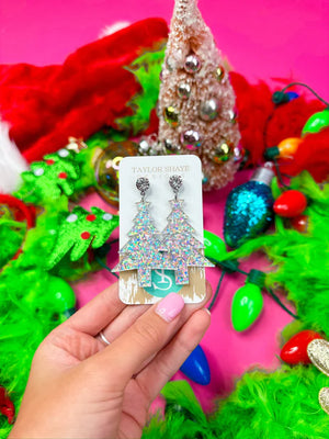 BRIGHT NIGHT CHRISTMAS TREE EARRINGS