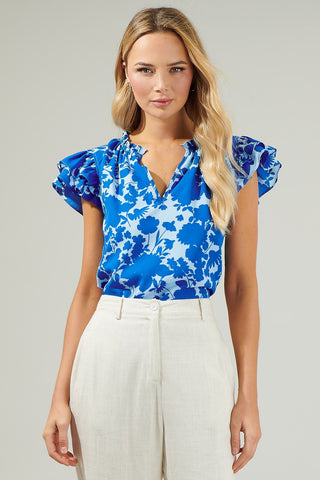 SKYLAR FLORAL TOP