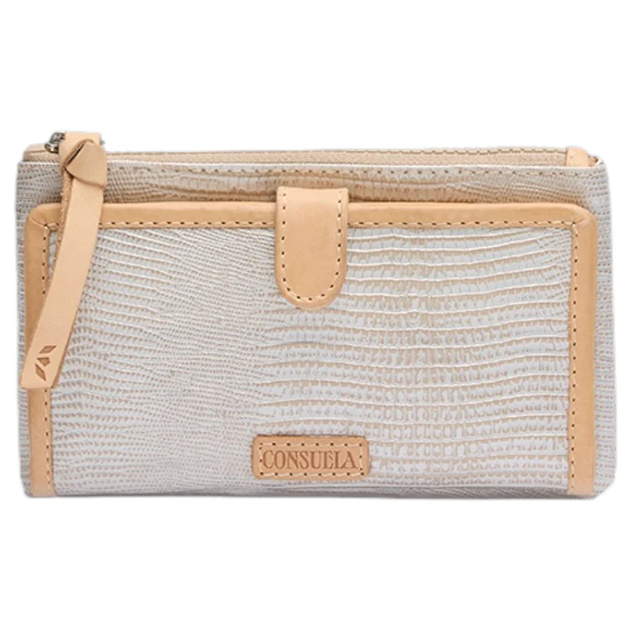 CONSUELA SLIM WALLET CELESTE
