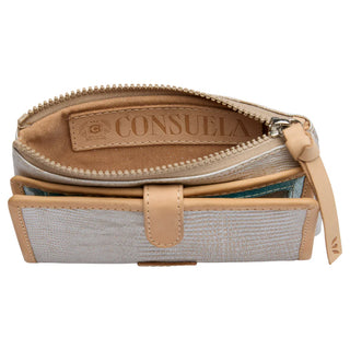 CONSUELA SLIM WALLET CELESTE