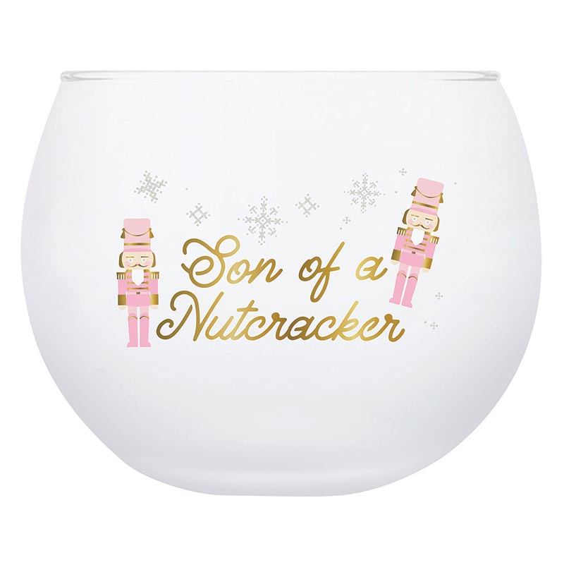 ROLY POLY NUTCRACKER GLASS