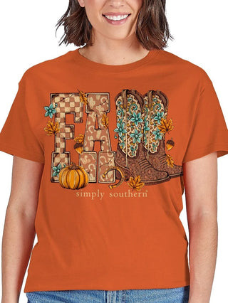 SIMPLY SOUTHERN FALL BOOTS TEE