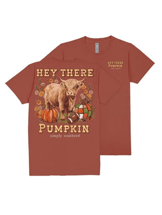 SIMPLY SOUTHERN HEY THERE MAPLE TEE