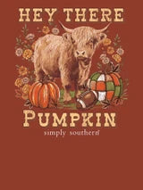 SIMPLY SOUTHERN HEY THERE MAPLE TEE