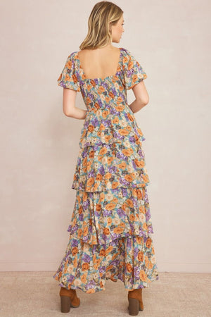 SUSANNAH FLORAL MAXI DRESS