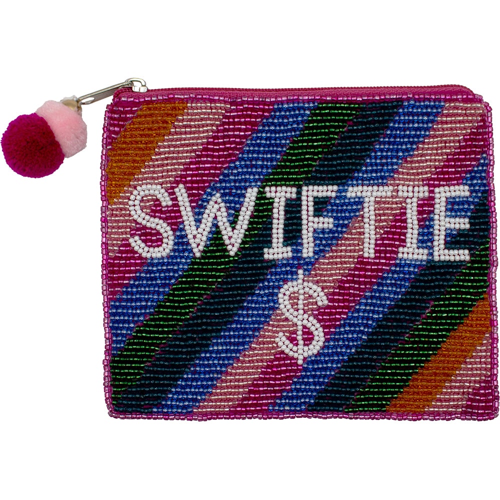 Swiftie Beaded Coin Pouch