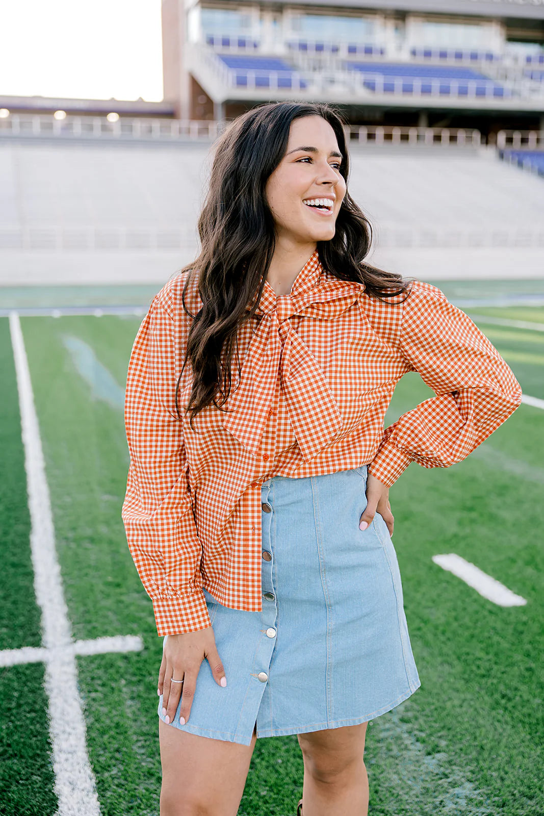 LAYERZ SADIE TOP BURNT ORANGE