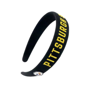 Pittsburgh Steelers Thin Embroidered Headband