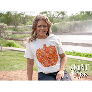 Flower Filled Pumpkin Tee