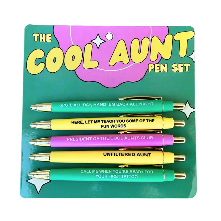 THE COOL AUNT PEN SET