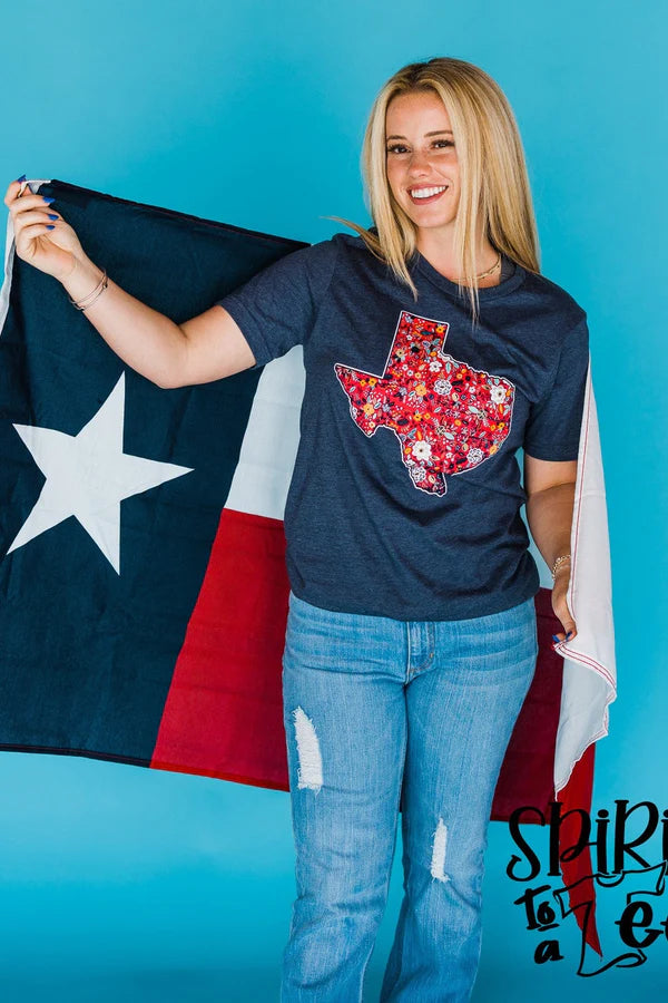 TEXAS FALL FLOWERS TEE