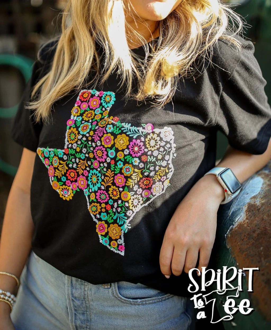 Texas Bright Flowers Tee