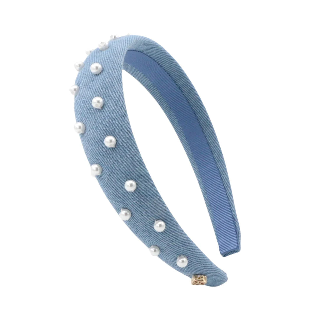 Brianna Cannon Thin Embellished Headband Brianna Cannon | Basketball Headband main image 3