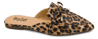 Corky's Leopard "Tip Included" Mules