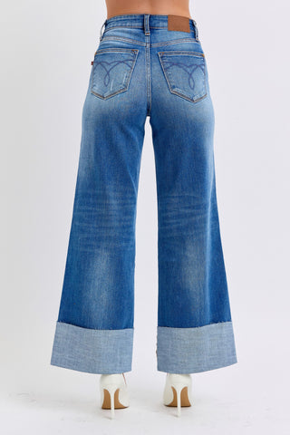 CIERRA HW RETRO WIDE LEG W/CUFF