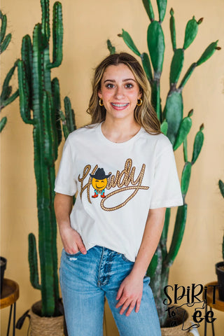 HOWDY COWBOY TEE