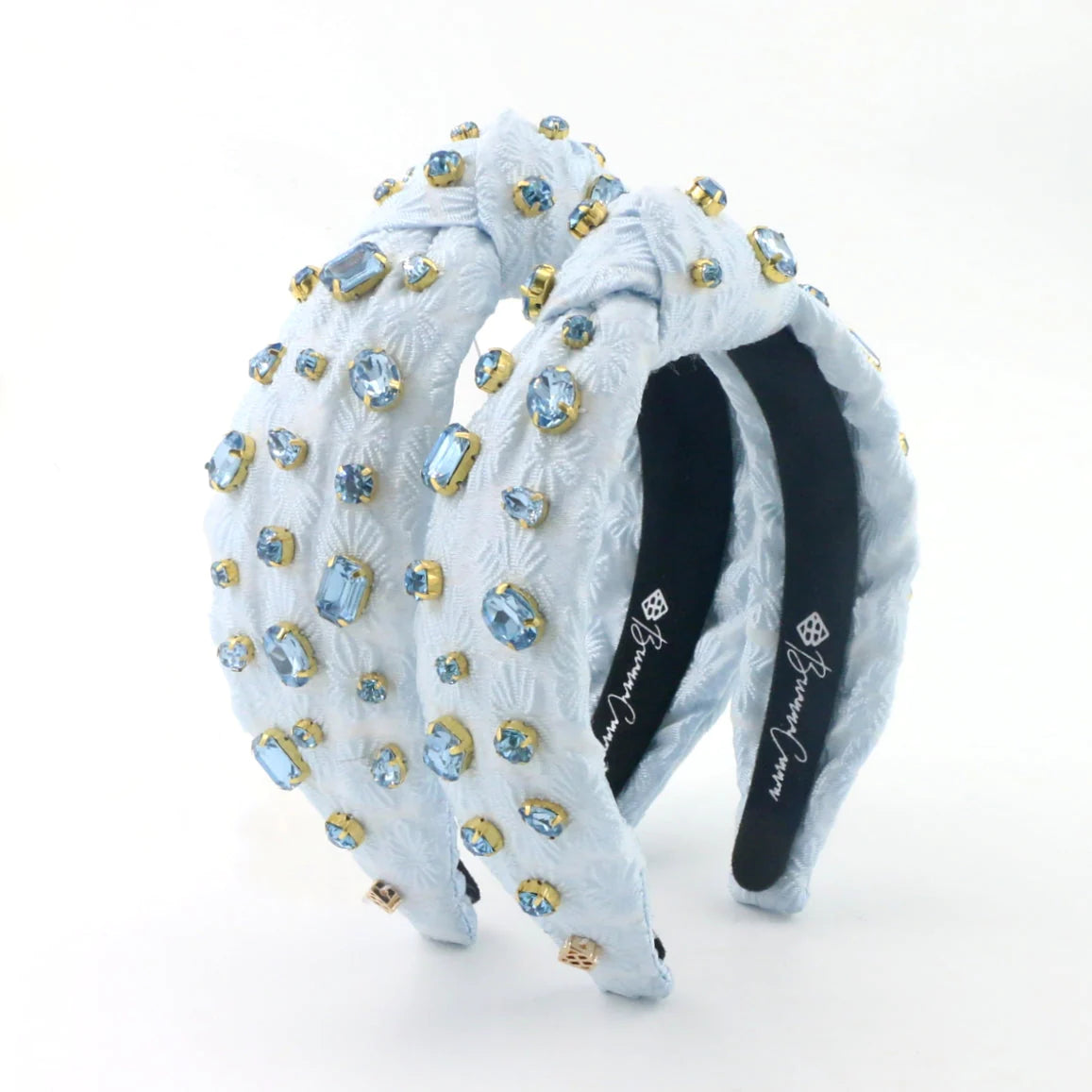 BRIANNA CANNON ADULT SIZE LIGHT BLUE TEXTURED HEADBAND