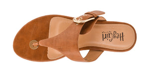 WHATS THE GOSSIP COGNAC SHOES