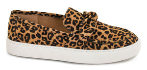 CORKY WHY KNOT LEOPARD SNEAKERS