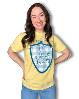 Life Is Better Bow Graphic Tee