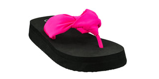 YOU GO GIRL CORKY PINK SANDALS