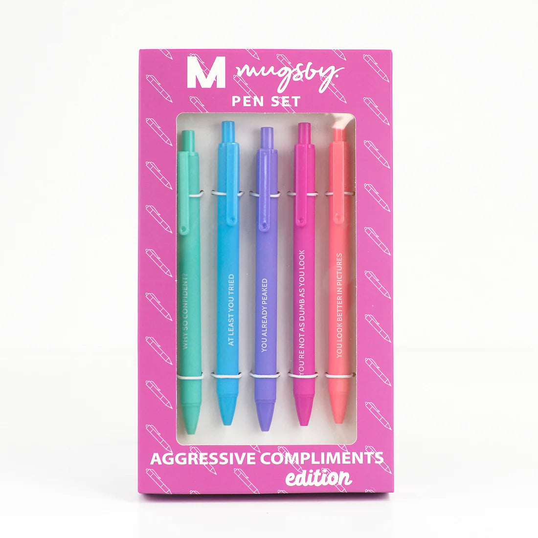 Aggressive Compliments Pen Sets