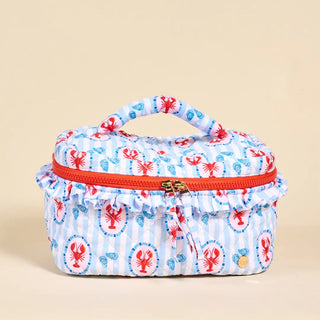 Glam & Go Quilted Cosmetic Bag–Harbor House