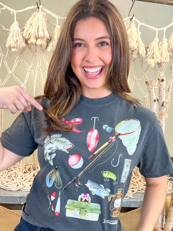 Girly Fishing Tee