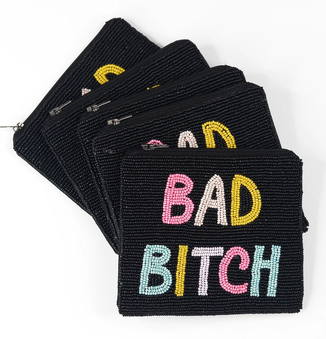 Bad Bitch Seed Bead Bags